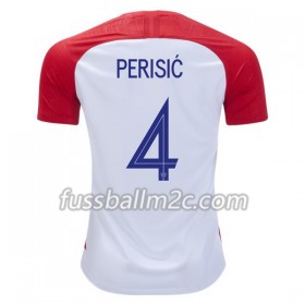 Fußballtrikots Kroatien Perisic 4 Heim Trikotsatz WM 2018